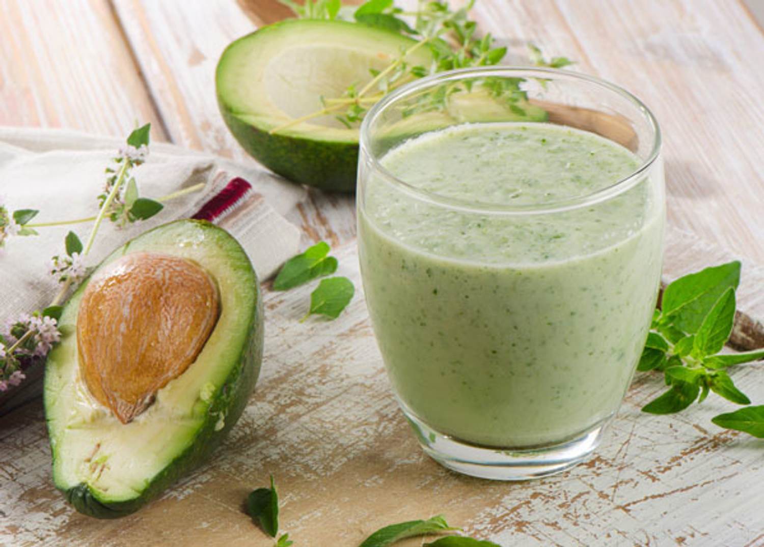 Cucumber Avocado Smoothie