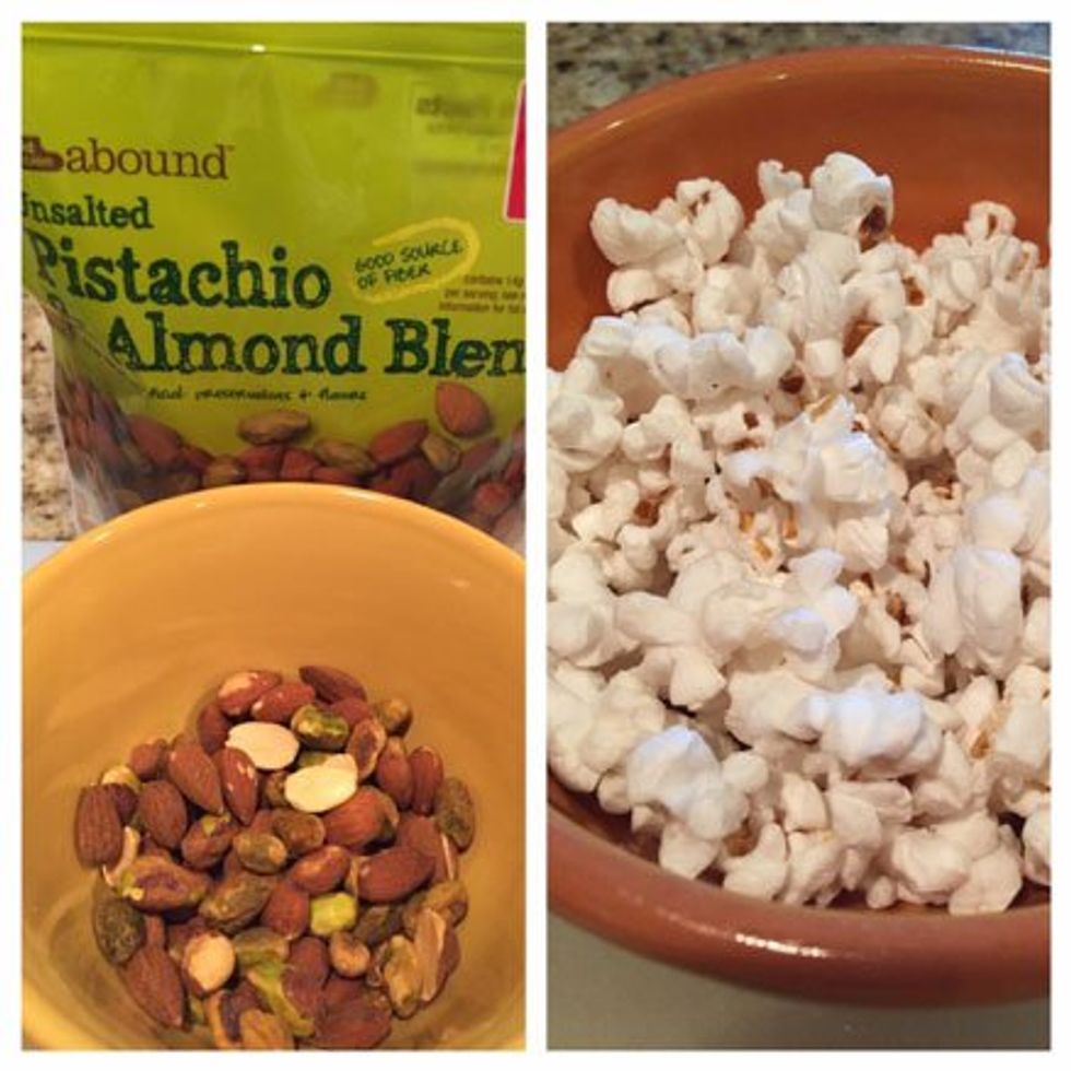 CVS Gold Emblem also offers Pistachio & Almond Blend and Heavenly Light Popcorn.