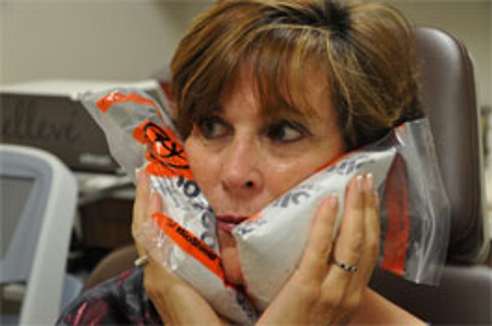 dermal fillers - carolyn ice packs