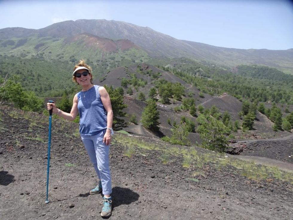Despite health setbacks, I climbed Mount Etna.