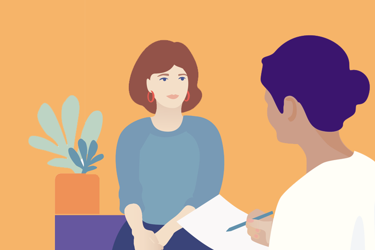 Doctor Talking With a Patient About HPV