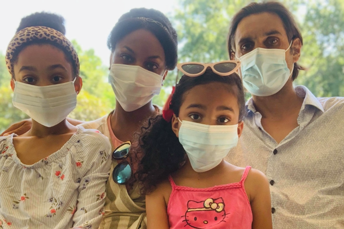 Dr. Margot Gage Witvliet and her family, August 4, 2020