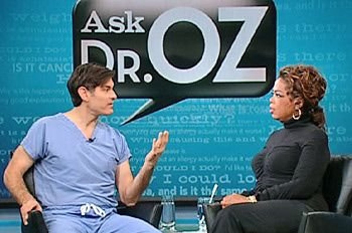 dr Oz and Oprah