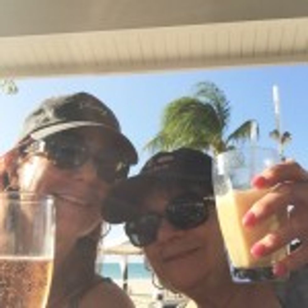 drinks wtih my sister