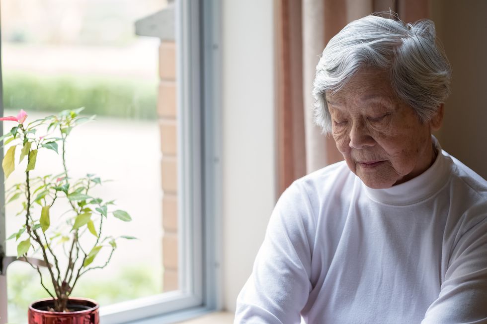 elderly woman