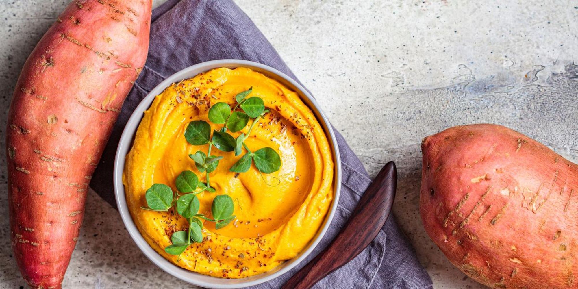 Sweet Potato Hummus HealthyWomen