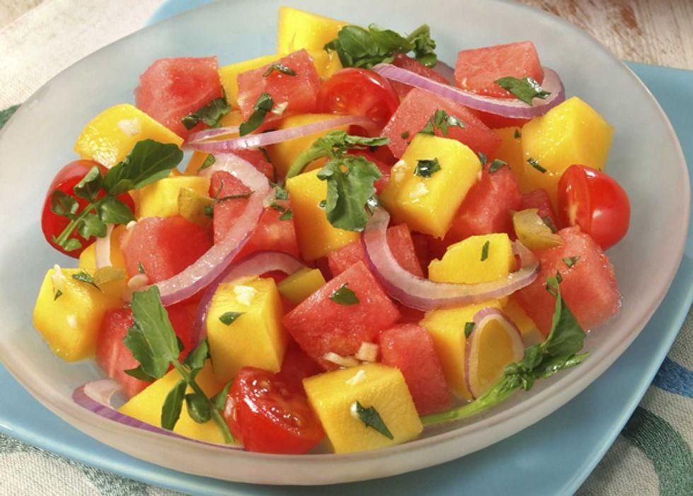 Mango and Watermelon Salad HealthyWomen