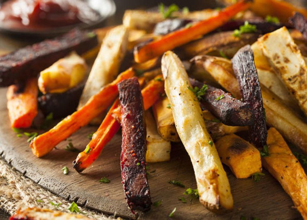 Vegetable Fries With Pumpkin Dip HealthyWomen