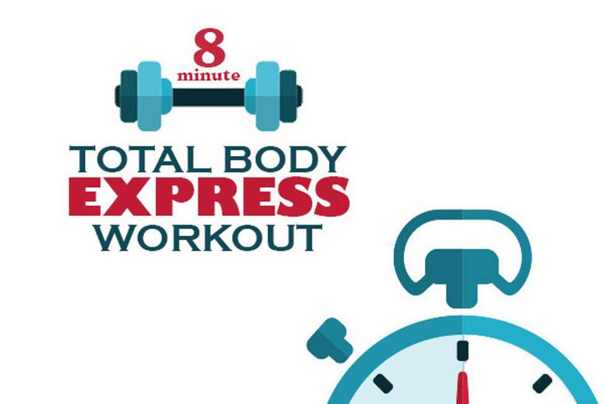 8-Minute Total Body Express Workout