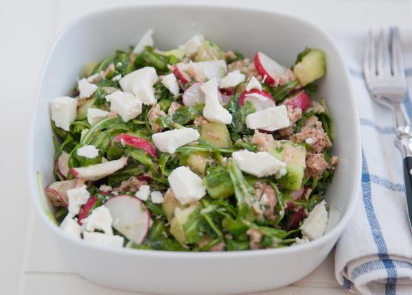 Tuna Feta Salad HealthyWomen