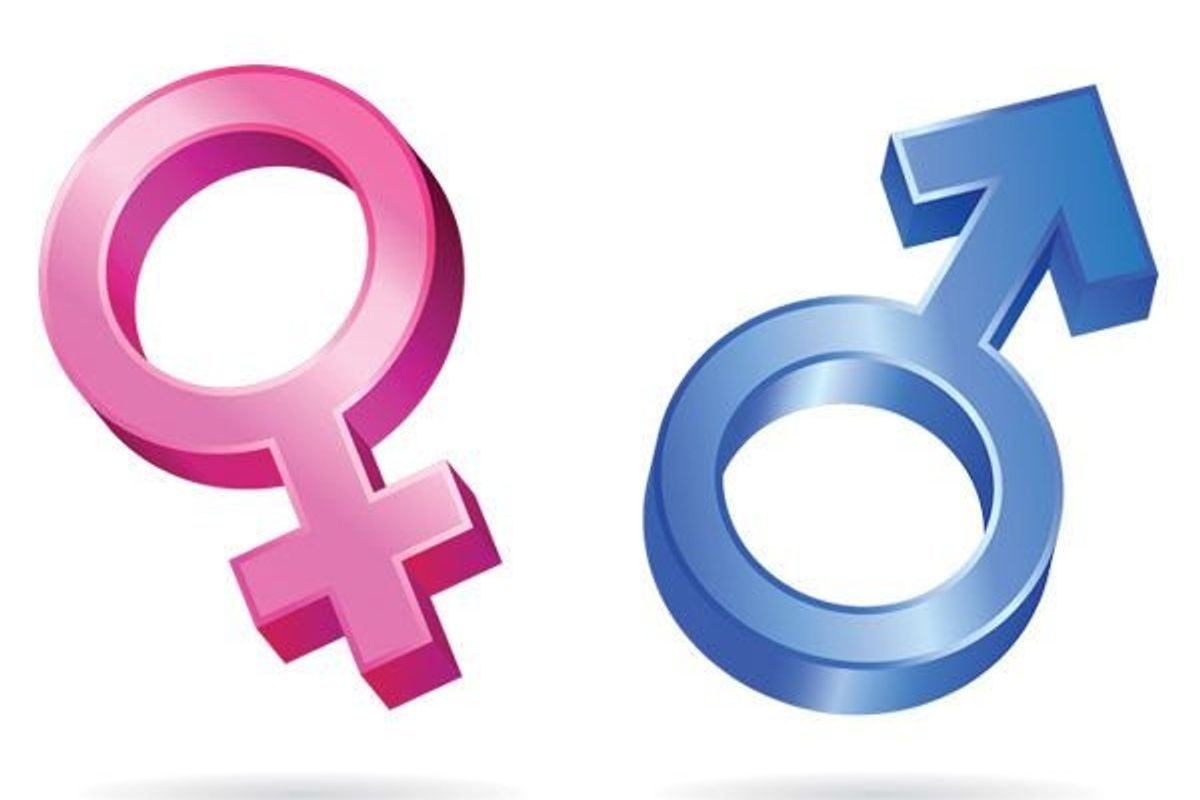 female and male symbols