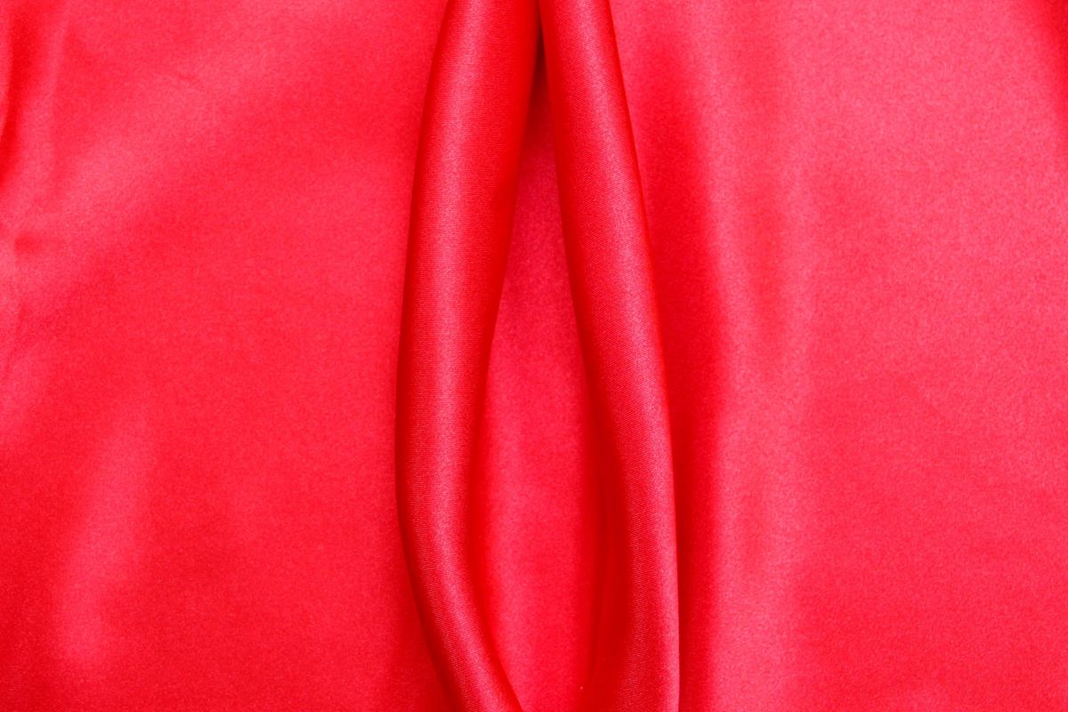 female labia made of cloth