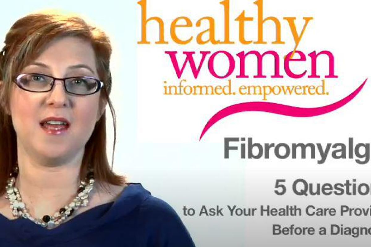 Fibromyalgia: 5 Questions to Ask Your Health Care Provider Before a Diagnosis video
