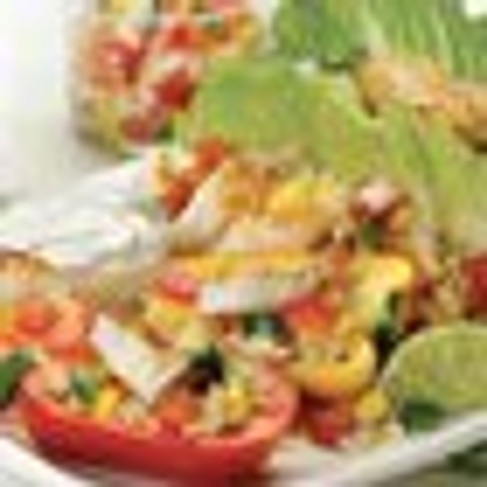 Fiesta Lettuce Wraps and Pepper Boats
