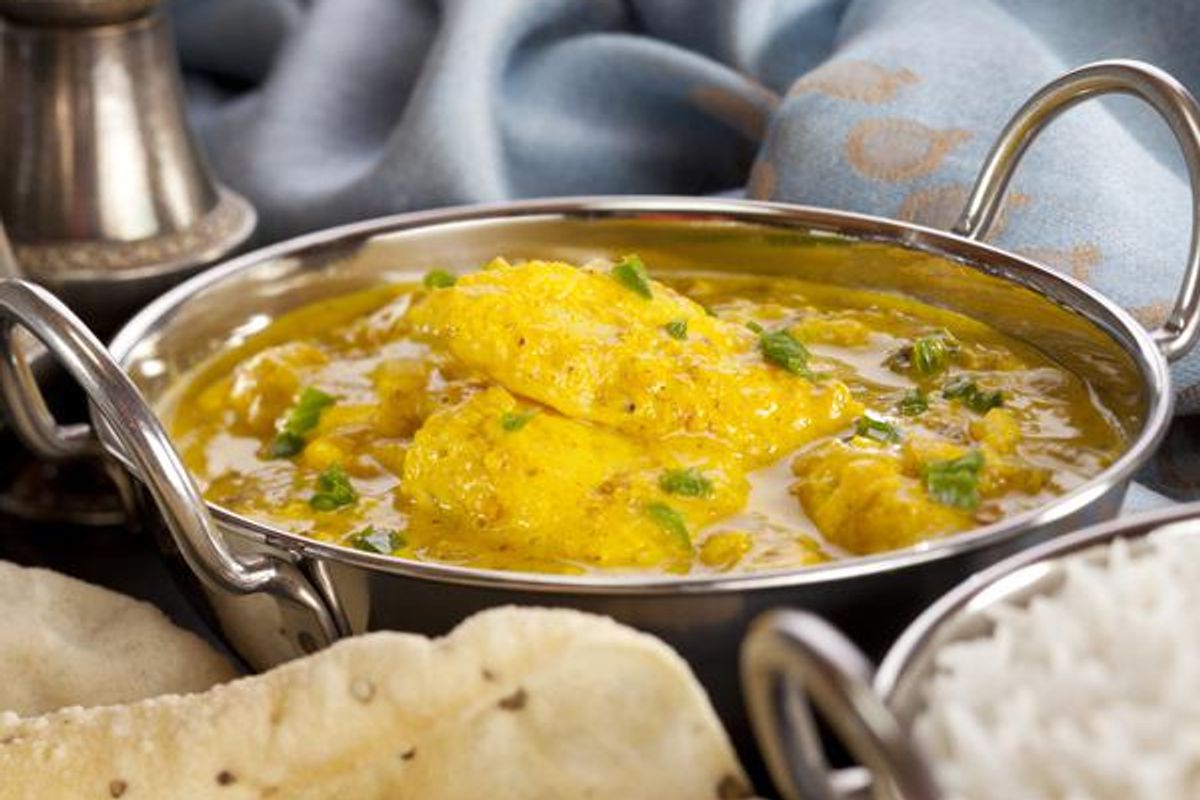 Fish Curry in a Wok