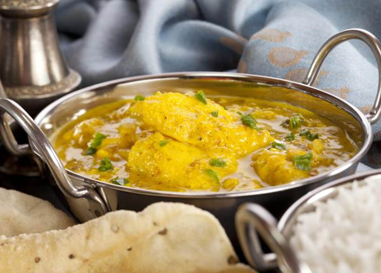 Fish Curry in a Wok