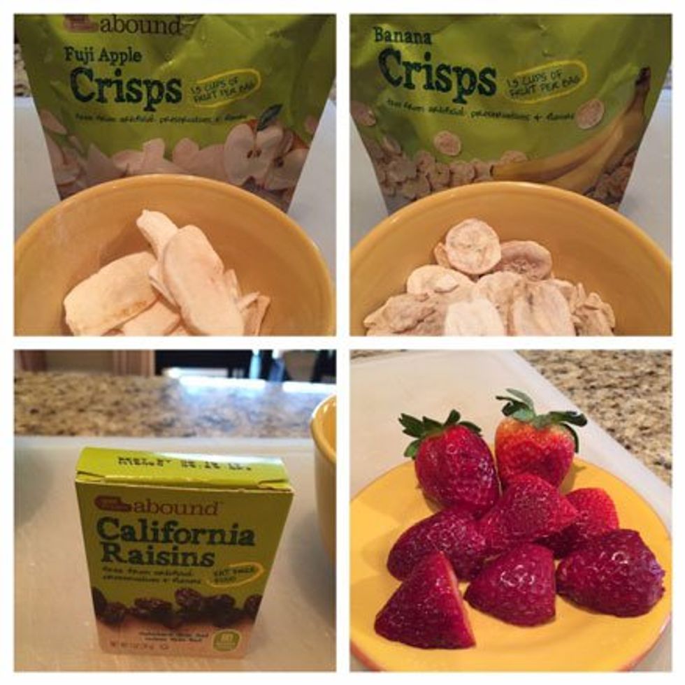 For those who have a sweet tooth, there are gluten-free fruity snacks.