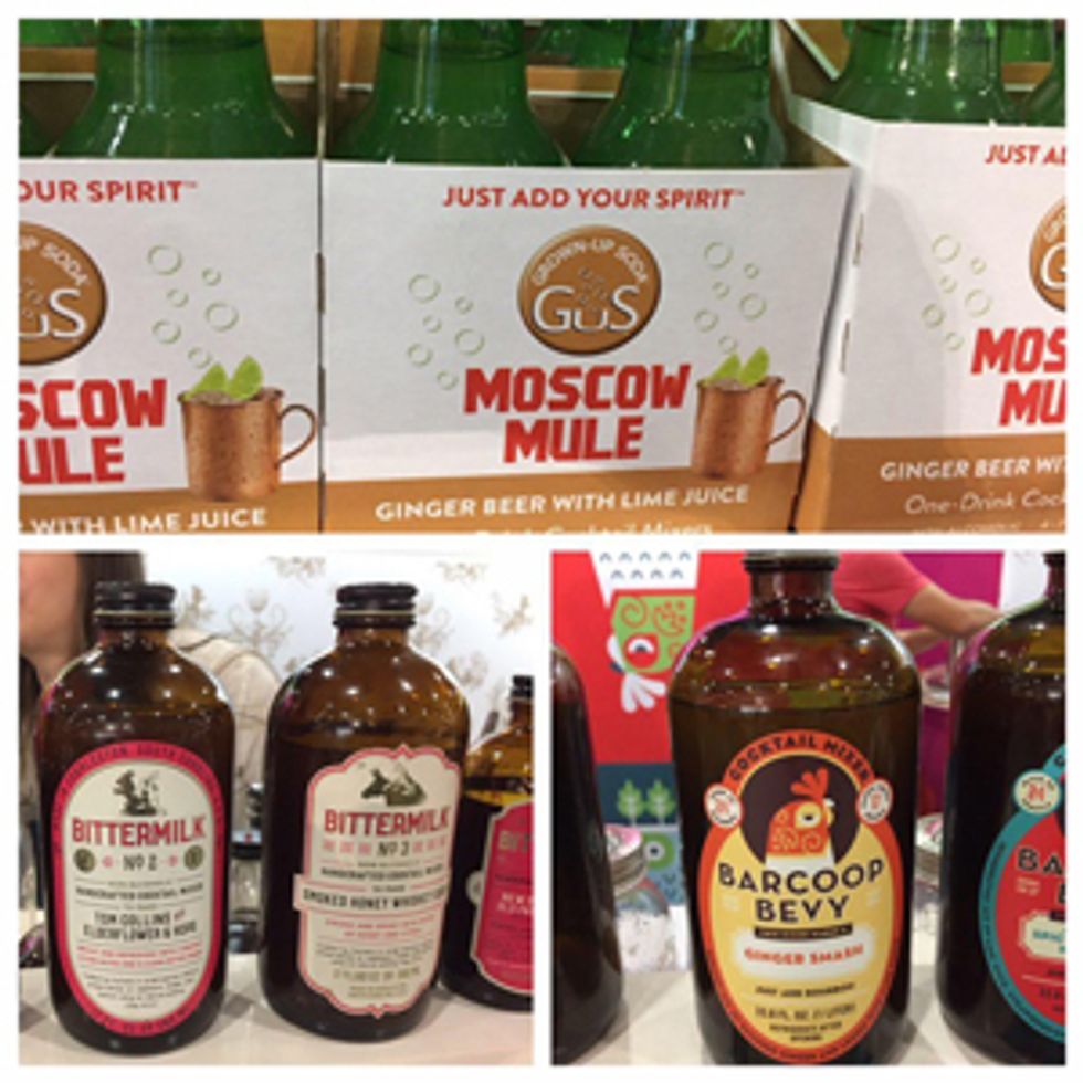 For those who like to throw cocktail parties, these mixers only require some spirits.