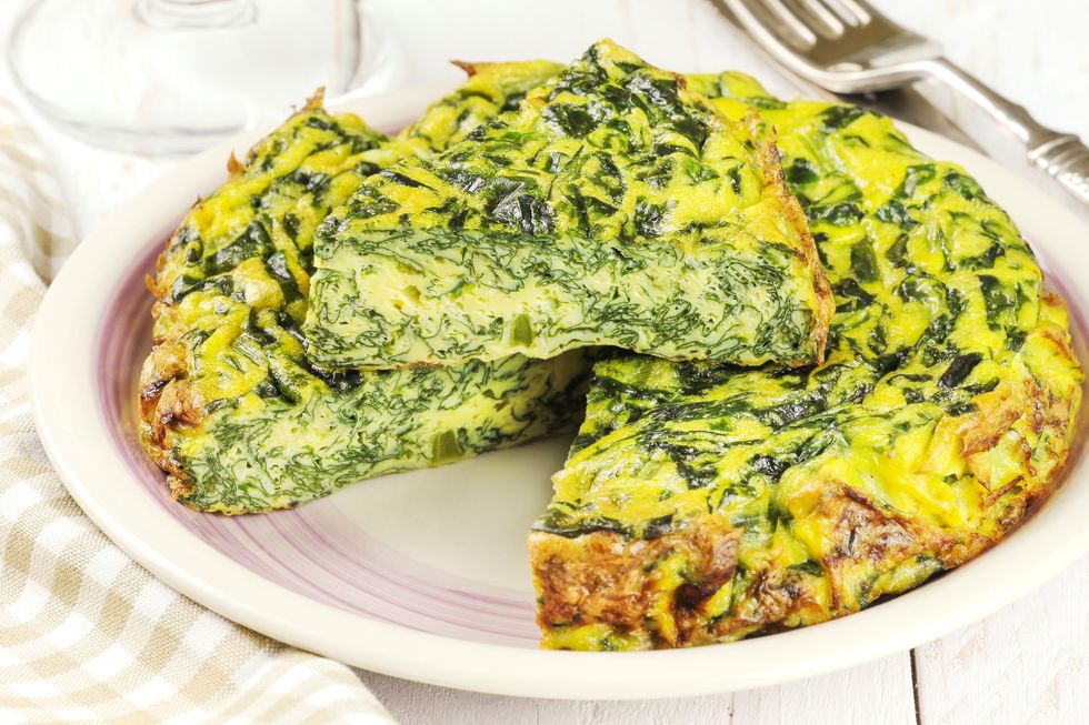 French Spinach Frittata