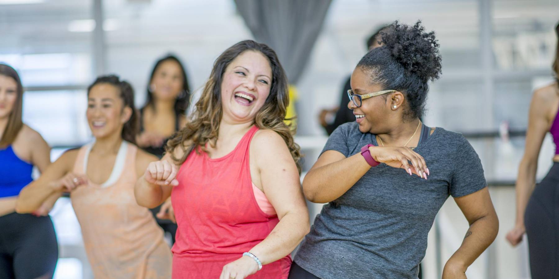Friends Dancing Together