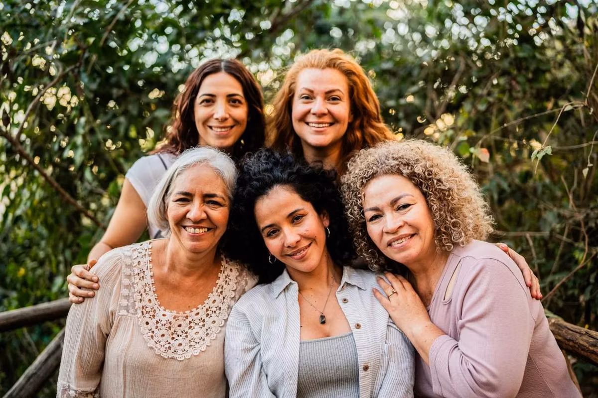 friends women outdoors