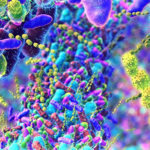 germs in the human intestines called microbiome