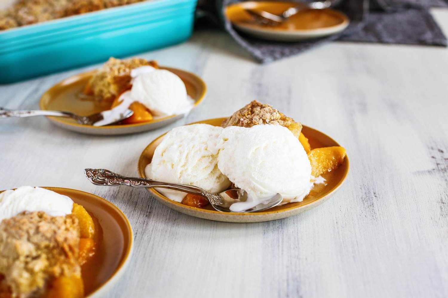Grilled Peaches with Gingersnaps