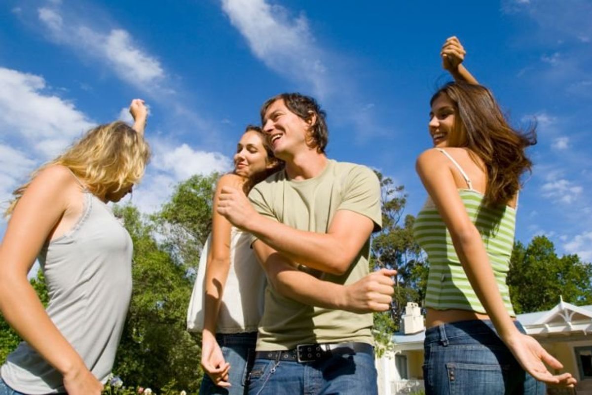 group dancing