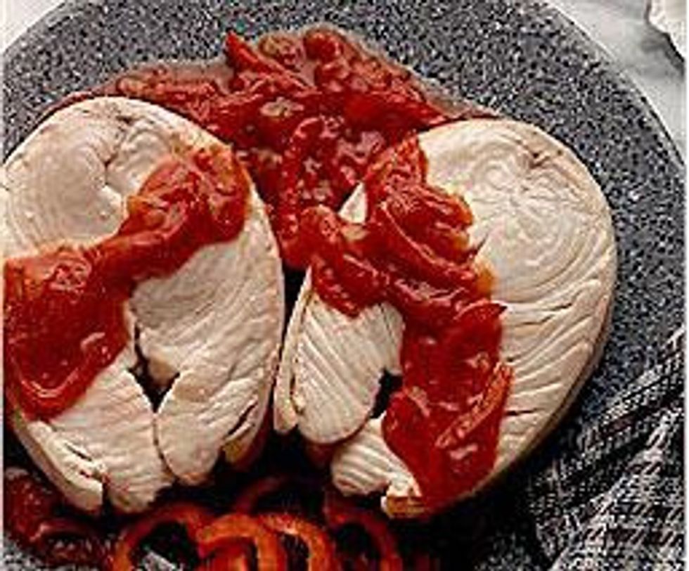 Halibut With a Heart