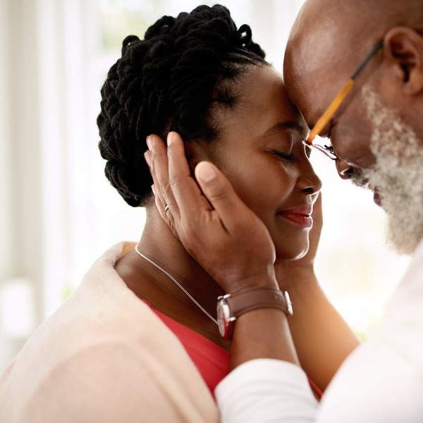 happy mature couple spending quality time together at home