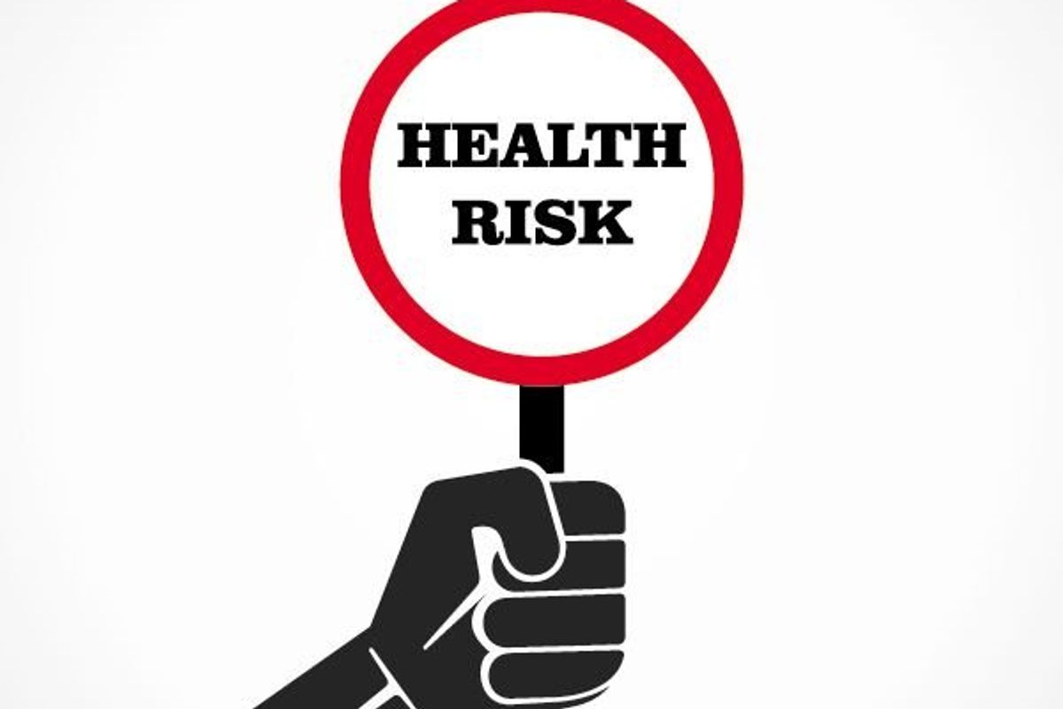 health risk sign