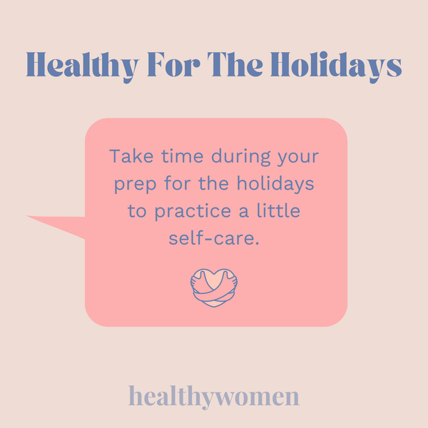healthy for the holidays habits