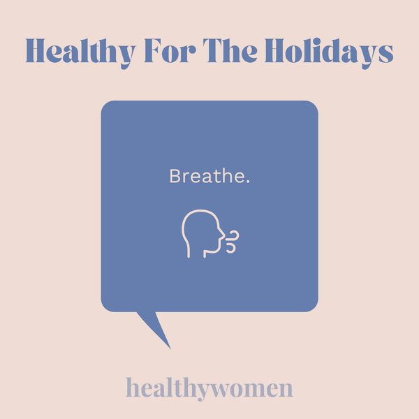healthy for the holidays habits