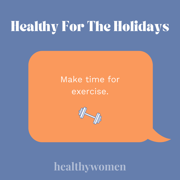 healthy for the holidays habits