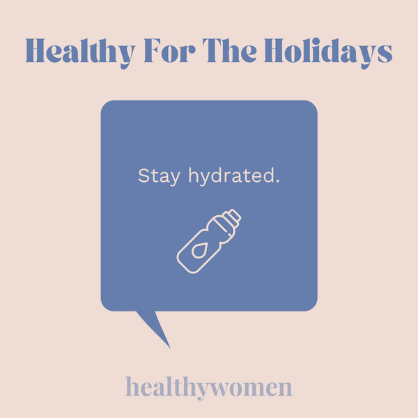 healthy for the holidays habits