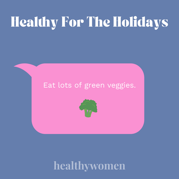healthy for the holidays habits
