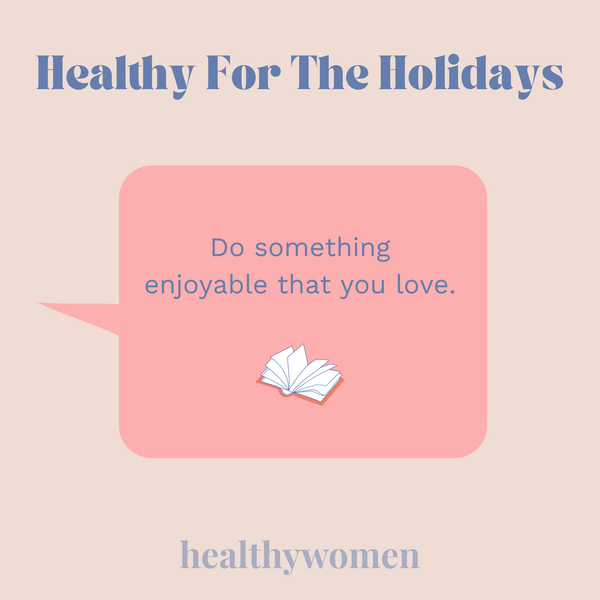 healthy for the holidays habits