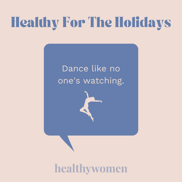 healthy for the holidays habits
