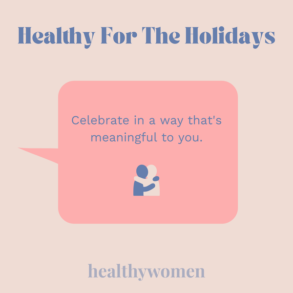 healthy for the holidays habits