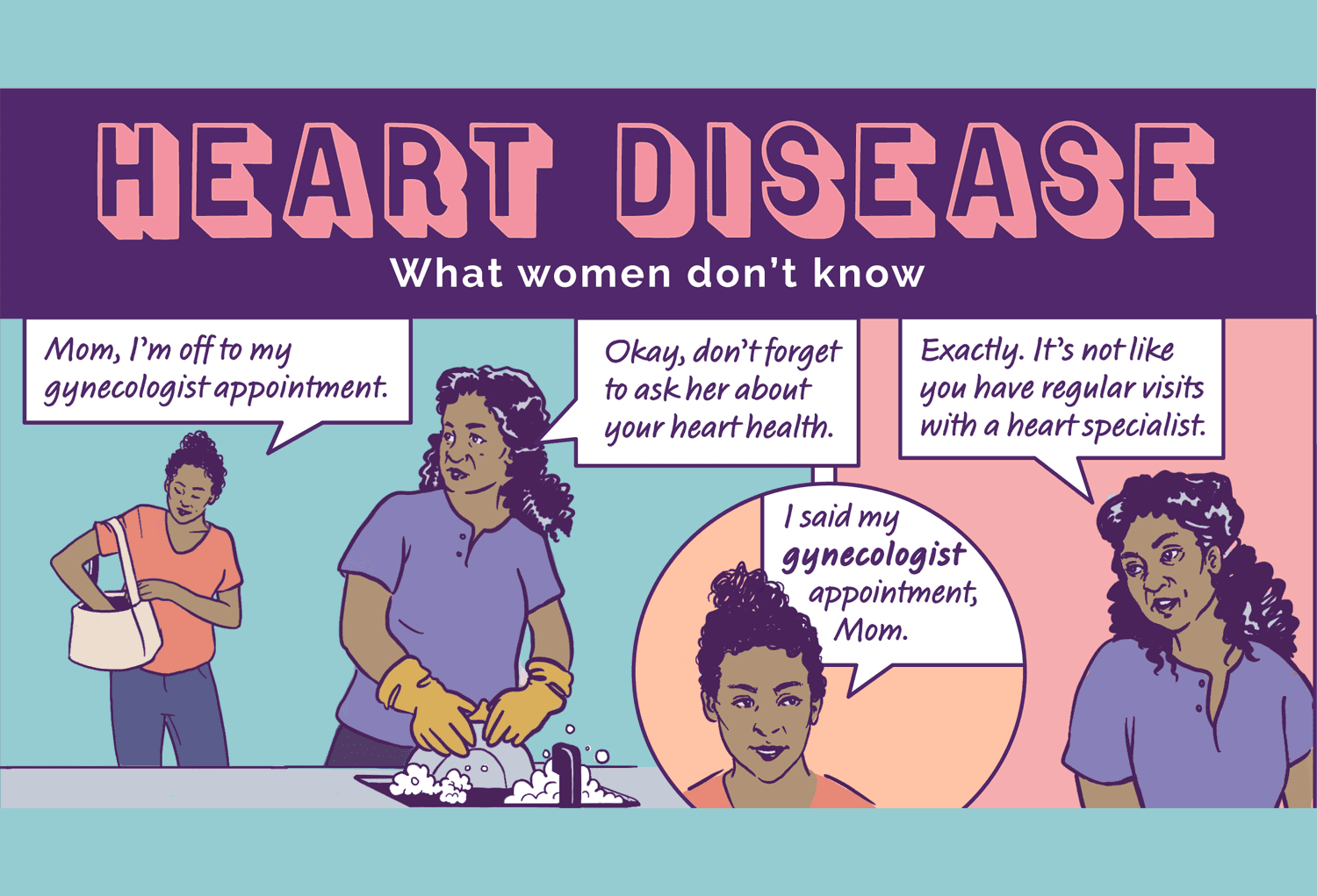 Comic: Heart Disease: What Women Don’t Know