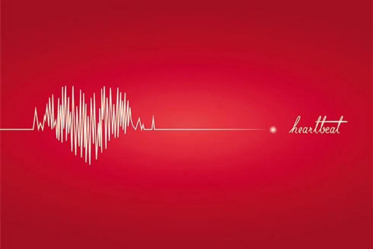 heartbeat cardiogram line