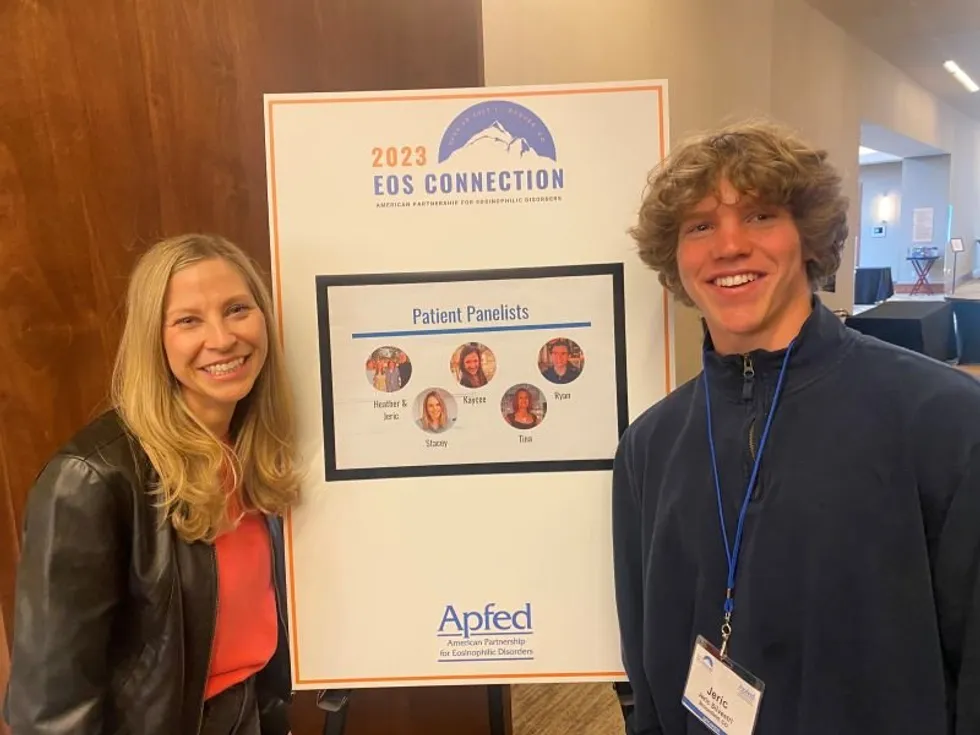 Heather and Jeric at EOS Connection Conference, 2023