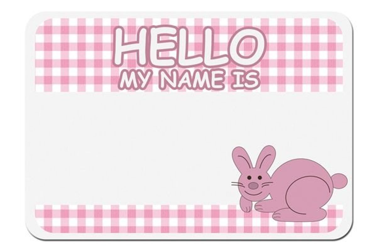 hello my name is nametag