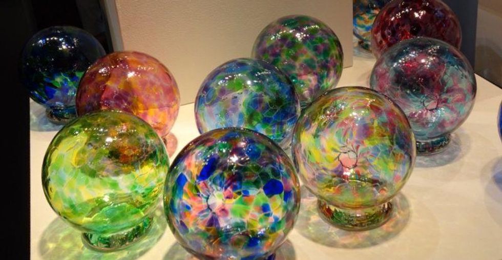 Henrietta Glass Wishing Balls.