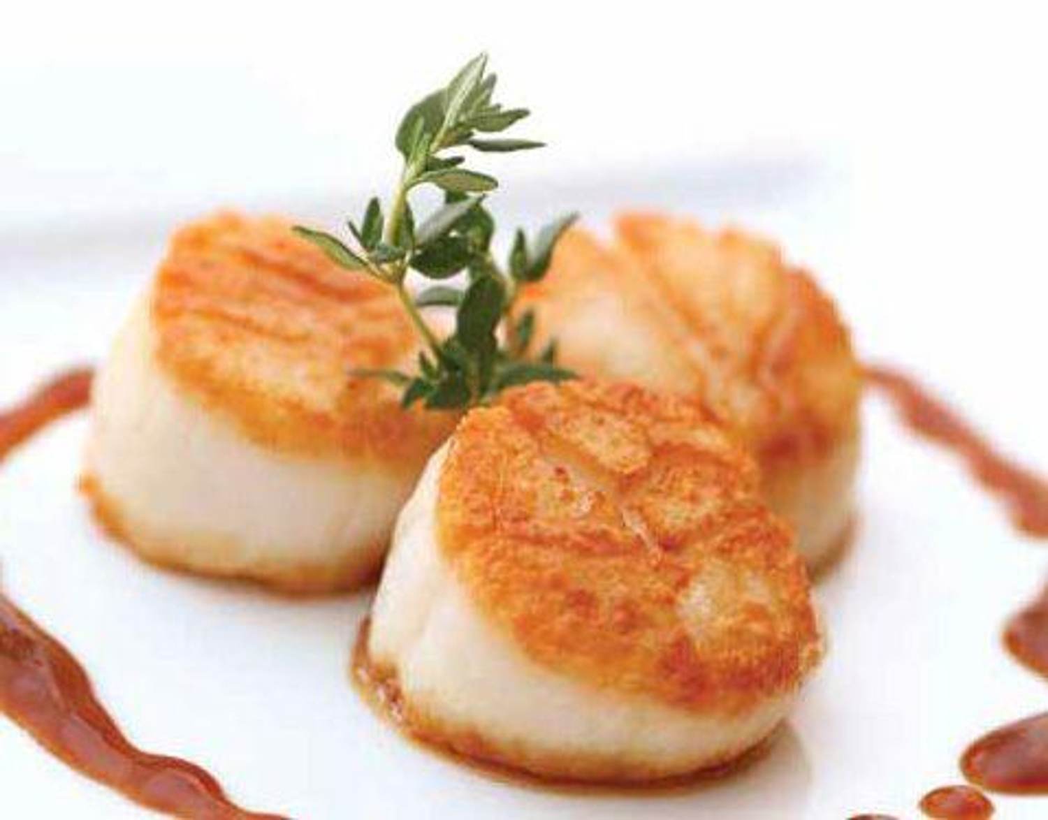 Honey Broiled Sea Scallops