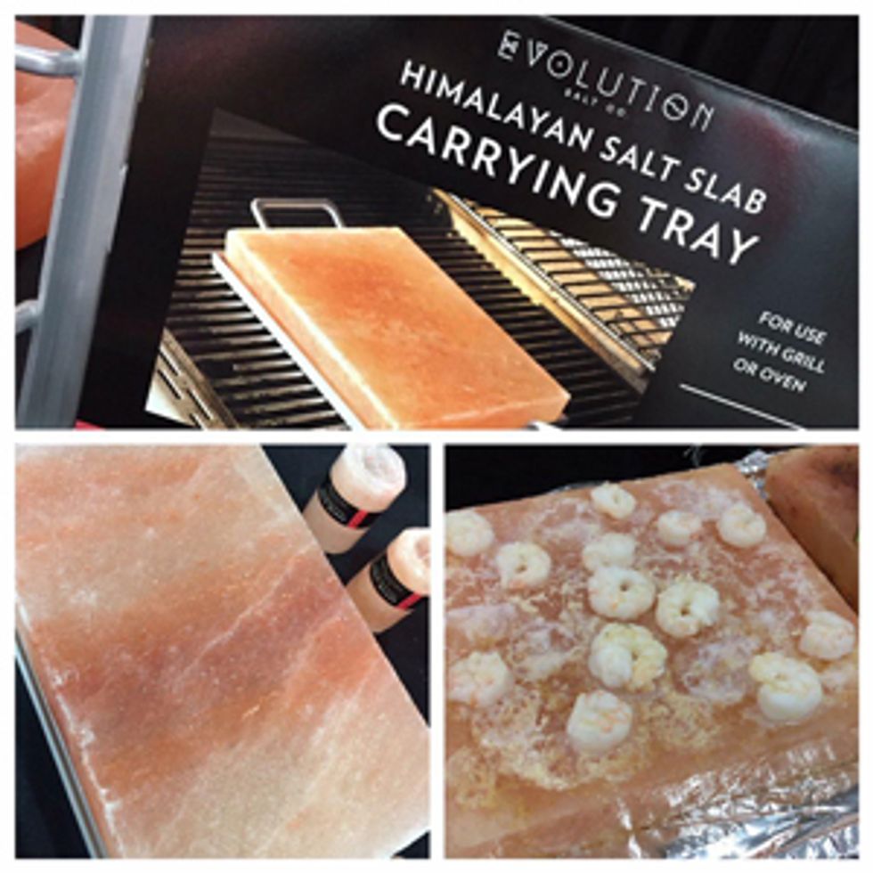I found the Himalayan salt slabs for grilling quite creative.