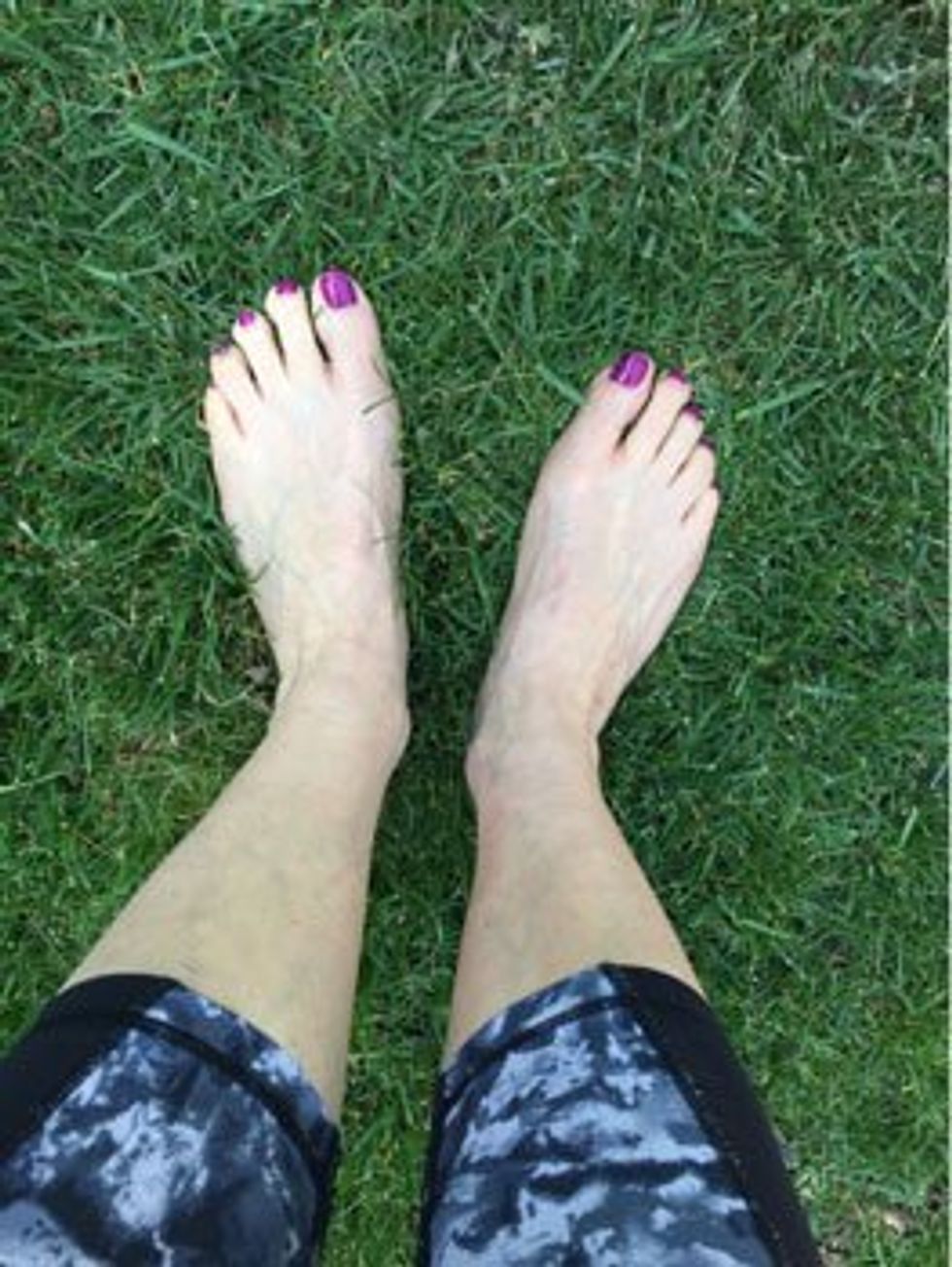 I have flat feet from aging and going barefoot so much during my life after 50.