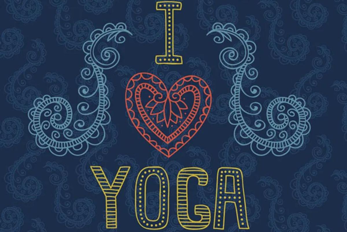 I heart yoga