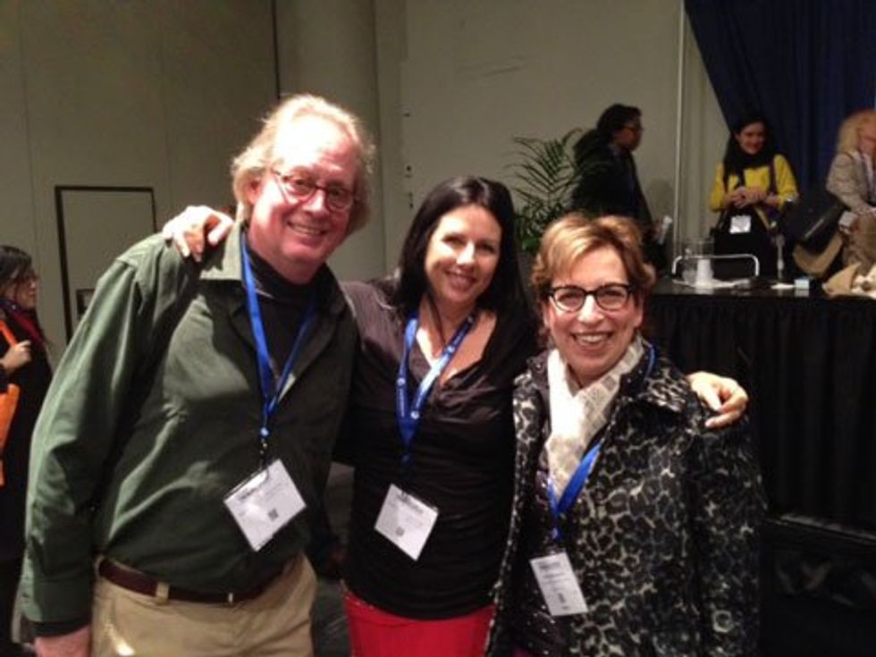 I met boomer travel bloggers Veronica and David James of Gypsynester.com.