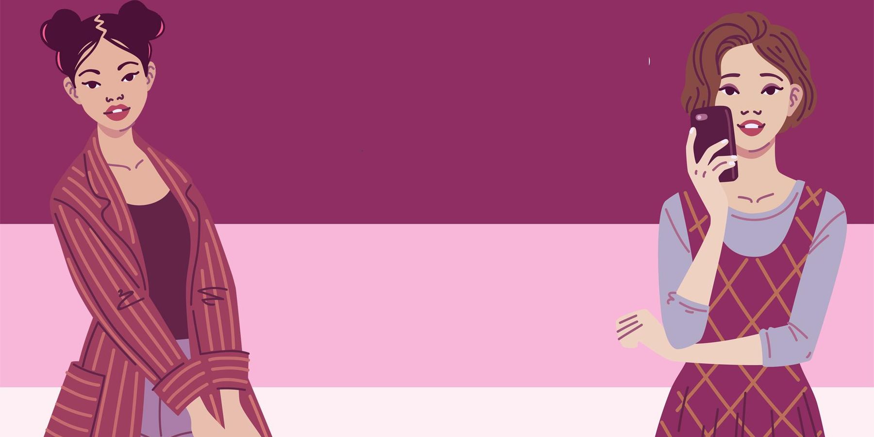 illustration of teens